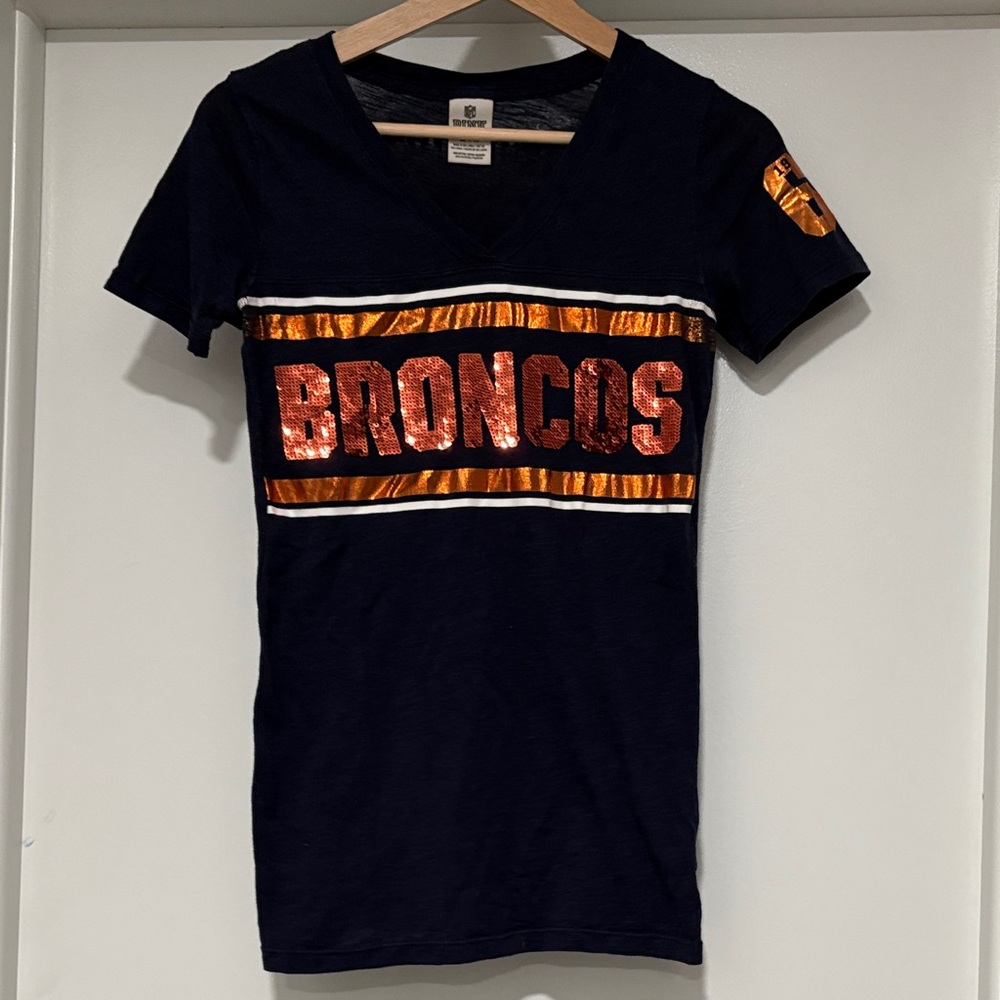Victoria's Secret Pink Navy NFL Tee
